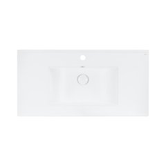 Раковина Qtap Albatross New 910x470x180 White с донным клапаном QT0111750690W