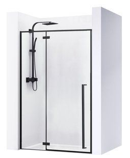 Фото Душевая дверь REA FARGO BLACK MAT 100 (REA-K6330)