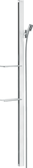Фото Душова штанга Hansgrohe Unica E 150 см із шлангом 160 см та полицями White/Сhrome (27645400)