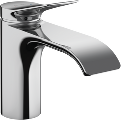 Смеситель Hansgrohe Vivenis 80 для умывальника с донным клапаном pop-up. Chrome (75010000)