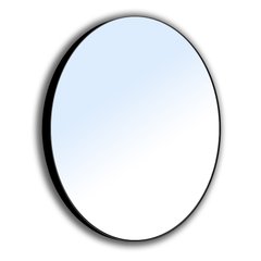 Фото Зеркало круглое Volle 16-06-905, 60x60 см, стальная рама черного цвета