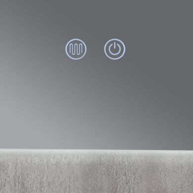 Фото Зеркало Qtap Taurus (TA1) 1000&times;800 мм с LED-подсветкой Touch, с антизапотеванием, с диммером, рег. темп. цвета (3000-6500K) QTTAU100080048956
