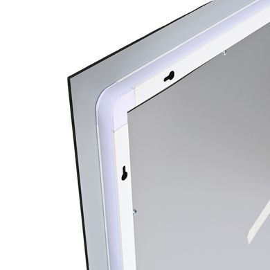 Фото Зеркало Qtap Taurus (TA1) 1000&times;800 мм с LED-подсветкой Touch, с антизапотеванием, с диммером, рег. темп. цвета (3000-6500K) QTTAU100080048956