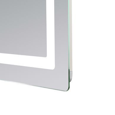 Фото Дзеркало Lidz Kubis (KU2) 800х600 з LED-підсвічуванням Touch, з антизапотіванням, з димером, рег. яскравості LD78LF904806048446