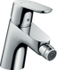 Смеситель Hansgrohe Focus E для биде с донным клапаном push-open (31922000) Фото 1 из 3