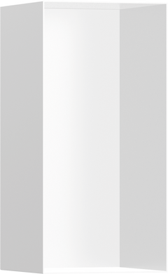 Фото Hansgrohe XtraStoris Minimalistic Настінна ніша з відкритою рамкою 30х15х14см Matt White (56076700)