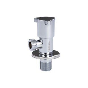 Фото Кран кутовий нерж. AQUASTRONG C5 M1/2 х M1/2 (C512)