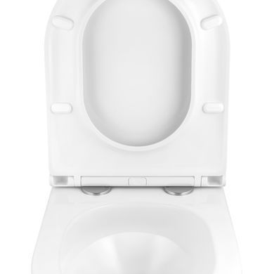 Фото Комплект 4 в 1: Інсталяція GROHE Solido 3 в 1 3884966Q + Унітаз безобідковий Kroner Armada WHI513636 TORNADO (3884966KA51T)