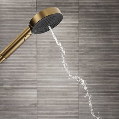 Фото Ручной душ Hansgrohe Pulsify Select S 3jet Relaxation шлифованная бронза (24110140)