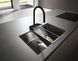 Змішувач для кухні з висувним душем Hansgrohe Aquno Select M81 170 3jet sBox, чорний матовий (73831670) Фото 2 з 3