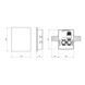 Унібокс під евроконус Karro 3/4" KR-50428 (CV011992) Фото 2 з 4