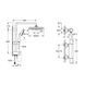 Змішувач термостатичний для душу Grohe QuickFix Start Black UA303908T2 Фото 2 з 14