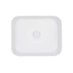 Раковина-чаша Qtap Tern 500x390x140 White с донным клапаном QT17112195W