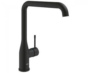 Фото Смеситель для кухни Grohe Essence чёрный матовый (30505KF0)