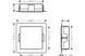 Hansgrohe XtraStoris Minimalistic Настінна ніша з відкритою рамкою 30х30х10см Brushed Stainless Steel (56073800) Фото 7 з 7