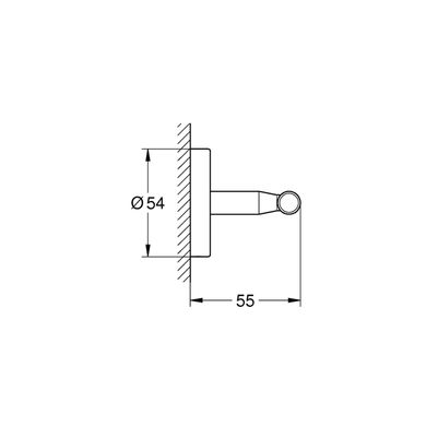 Фото Гачок для ванної кімнати Grohe QuickFix Start Cosmopolitan 41168000