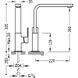 Змішувач для умивальника Tres Cuadro 106604 Фото 2 з 2