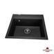 Кухонна мийка Granado Lerida Black Shine 560x510 Фото 5 з 7