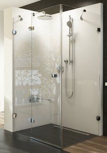 Фото Душові двері Ravak BSDPS-100/80 R chrom + glass Transparent