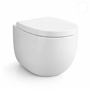 Фото Підвісний унітаз NIC DESIGN MILK, білий/глянсовий (003482001)