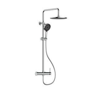 Фото Душевая система универсальная Qtap Sloup на два потребителя QT57103OC Chrome