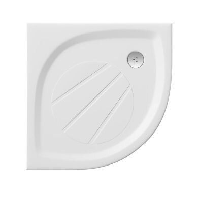 Фото Піддон для душових кабін Ravak GALAXY ELIPSO Pro 100, напівкруглий, литий мармур, XA23AA01010