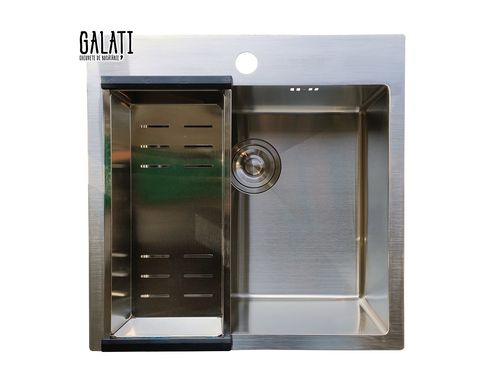 Фото Кухонная мойка Romzha (Galati) Arta U-450 нержавеющая сталь 1,2 мм