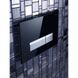 Кнопка змиву Geberit Sigma40, чорний алюміній, з вбудованою системою видалення запаху (115.600.KR.1) Фото 3 з 5