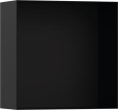 Фото Hansgrohe XtraStoris Minimalistic Настенная ниша с открытой рамкой 30х30х14см Matt Black (56079670)