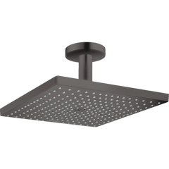 Фото Верхній душ Hansgrohe Raindance Select E 300 1jet Air з тримачем до стелі Brushed Black (26250340)