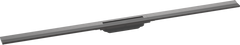 Фото Верхня частина Hansgrohe RainDrain Flex для каналу 1200 мм Brushed Black (56047340)