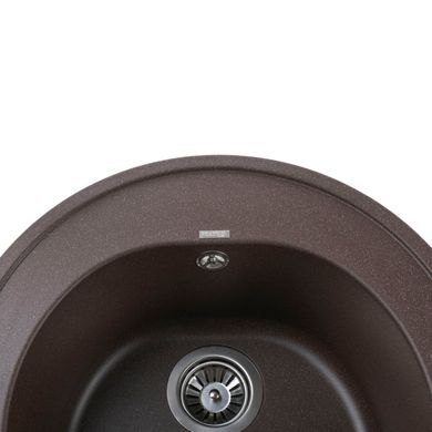 Фото Гранітна мийка Globus Lux MARTIN 510мм, коричневий