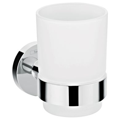 Фото Стакан Hansgrohe LOGIS 41718000, підвісний, хром