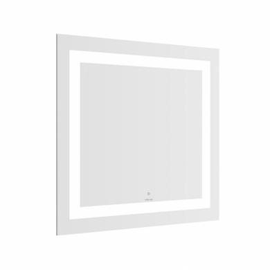 Фото Дзеркало прямокутне Volle LUNA CUADRO (1648.53127800), 80x70 см, із сенсорним вимикачем