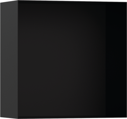 Фото Hansgrohe XtraStoris Minimalistic Настінна ніша з відкритою рамкою 30х30х14см Matt Black (56079670)