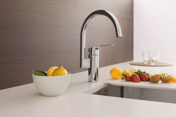 Фото Комплект смесителей для ванной комнаты и кухни Grohe Eurosmart New UA123248MK