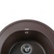 Гранітна мийка Globus Lux MARTIN 510мм, коричневий Фото 4 з 6