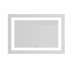 Фото Зеркало прямоугольное Volle LUNA CUADRO (1648.53121700), 100x70 см, с сенсорным выключателем