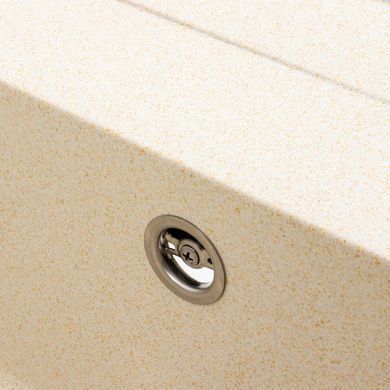 Фото Кухонна мийка гранітна матова 7050 CASCADA Platinum Пісок