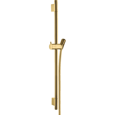 Фото Душевая штанга Hansgrohe Unica S Pura 65 см со шлангом 160 см Polished Gold Optic (28632990)