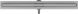 Душовий трап VOLLE Master Linea Flecha 500 мм з тонкими гратами Сepillado Сromo (9046.212214) Фото 2 з 3