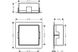 Hansgrohe XtraStoris Minimalistic Настенная ниша с открытой рамкой 30х30х14см Matt White (56079700) Фото 3 из 3