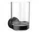 Склянка для зубних щіток EMCO Round (4320 133 00) чорна Фото 1 з 2