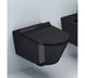 Сидіння для унітазу Catalano Gold&Silver з мікроліфтом, чорне глянсове 5SCSTPNNE Фото 3 з 3