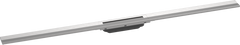 Фото Верхняя часть Hansgrohe RainDrain Flex для канала 1200 мм Brushed Stainless Steel (56047800)