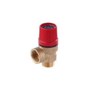 Запобіжний клапан Karro 1/2" ВЗ 3 Bar латунний (CV015054)
