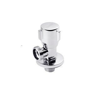 Фото Кран приладовий для підключення Karro 1/2"х3/4" ЗЗ хромований KR-3127