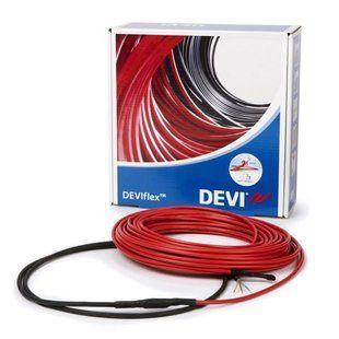 Фото Нагрівальний кабель двожильний DEVI DEVIflex&trade; 6T 200 м / 1260 Вт (140F1214)