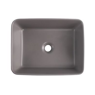 Фото Комплект Qtap Tern Stone grey 3 в 1: підвісний унітаз Ultra Quiet + біде підвісне + раковина накладна QTTERSG49162