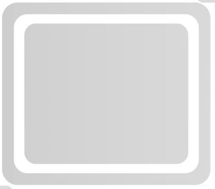 Фото Зеркало прямоугольное Volle LUNA TANGA (1648.52118700), 80x70 см, с подсветкой
